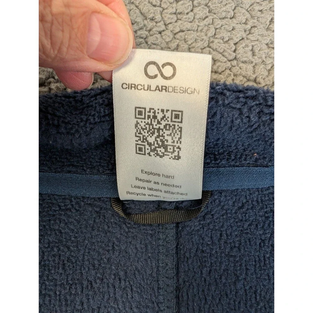 The North Face Men's Front Range Fleece Jacket Summit Navy Heather Size Large